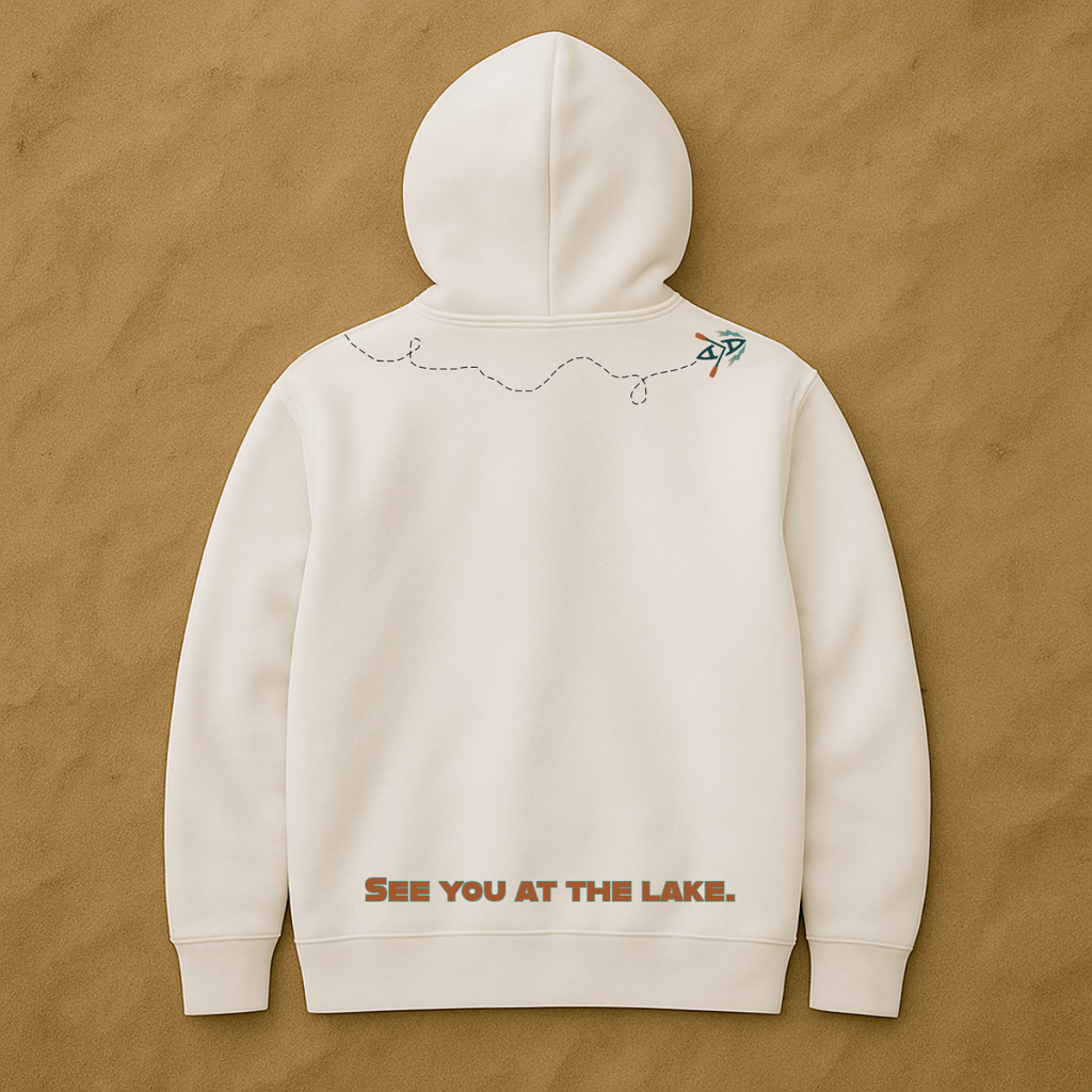 See you at the lake. Hoodie