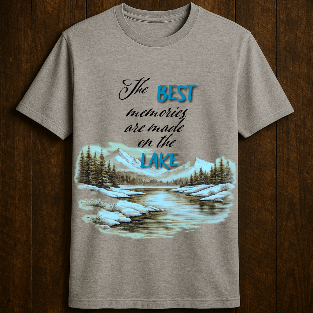 Northern Crest "The Best memories are made on the Lake" performance shirt